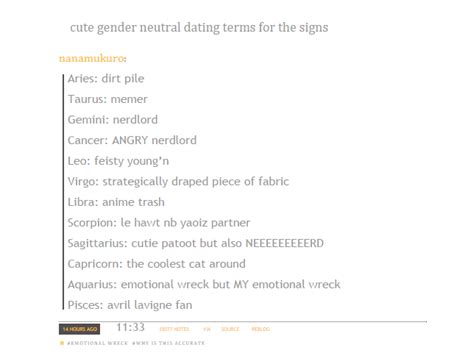 gender neutral dating terms